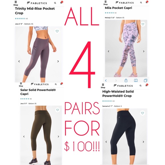 Fabletics leggings size small, brand new!!! - Picture 1 of 8